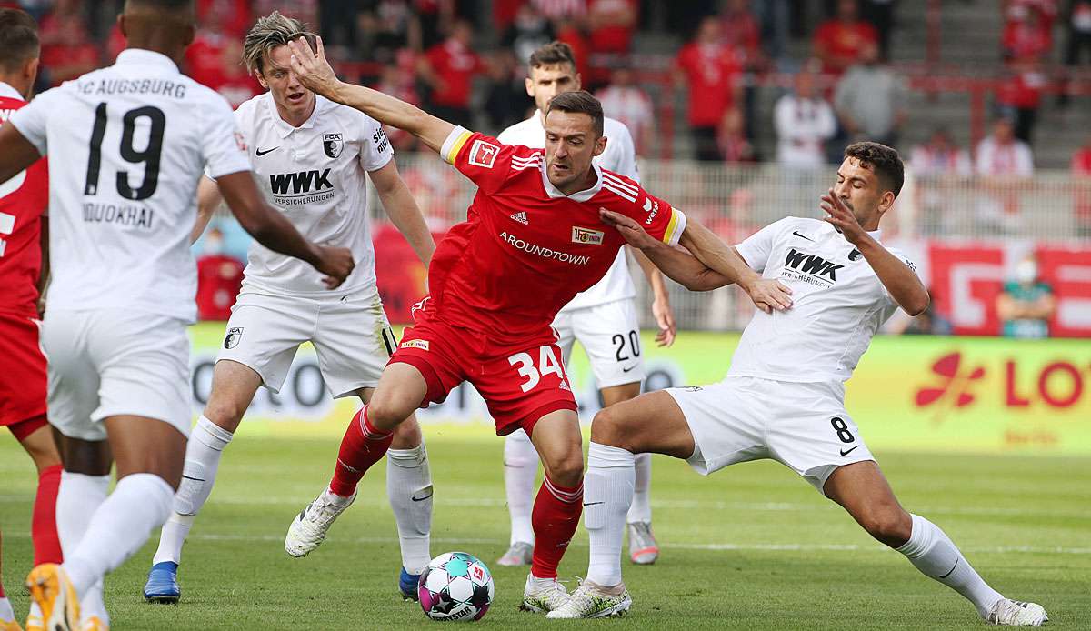 Der 1. FC Union Berlin tat sich schwer gegen präsente Augsburger.