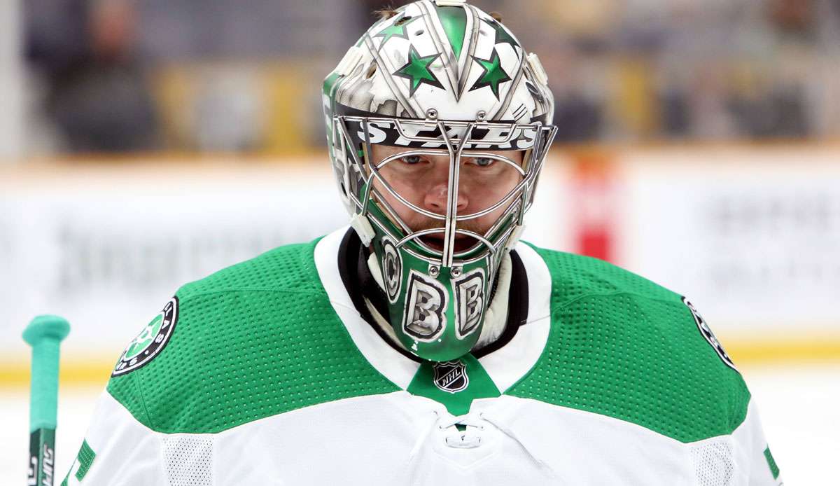 Goalie Anton Khudobin war Sieggarant bei den Dallas Stars.