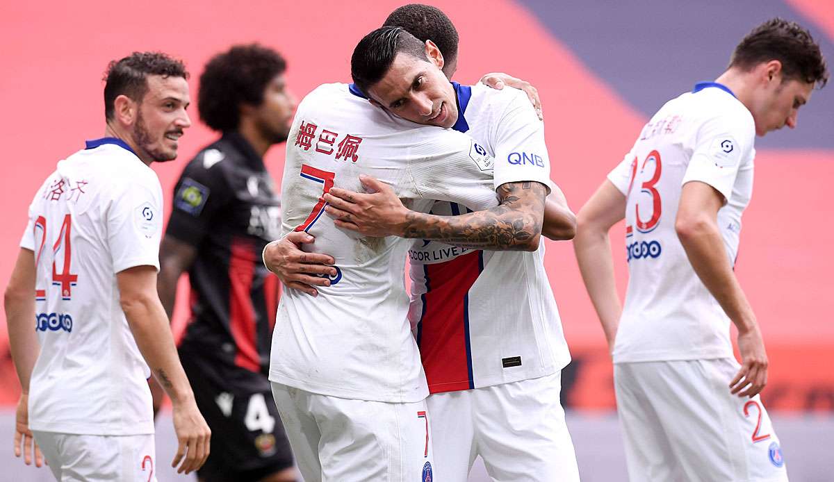 PSG hat sich gegen Nizza durchgesetzt.