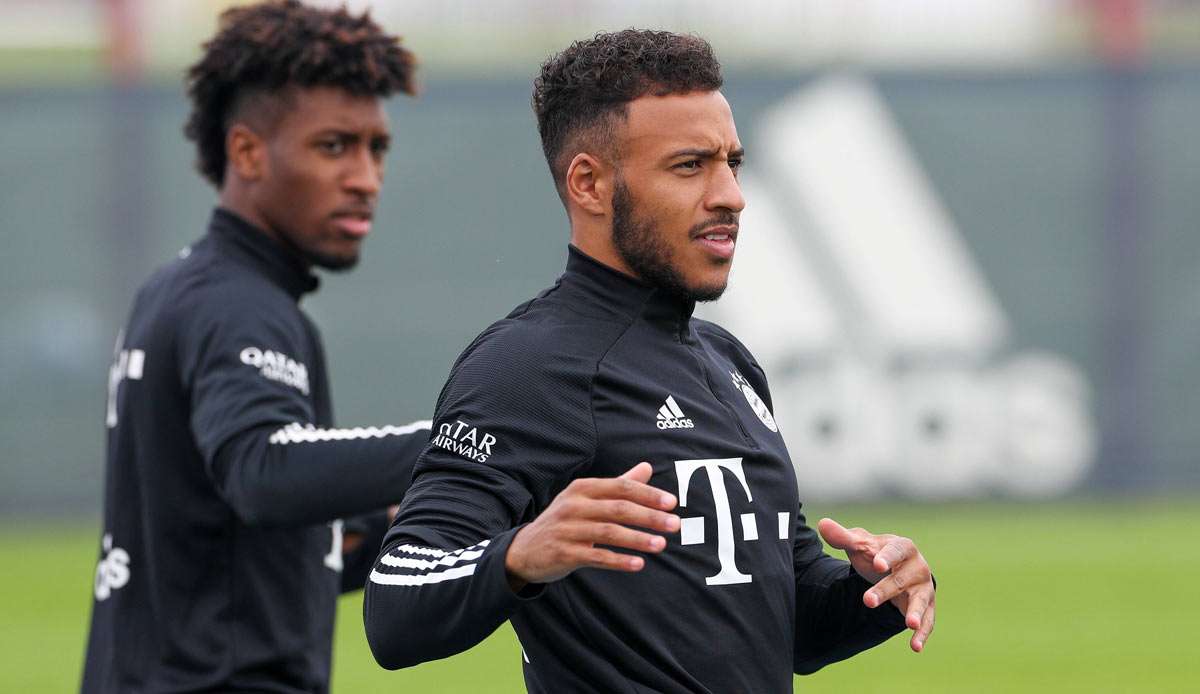 Corentin Tolisso (r.) dachte im Winter darüber nach, den FC Bayern zu verlassen.