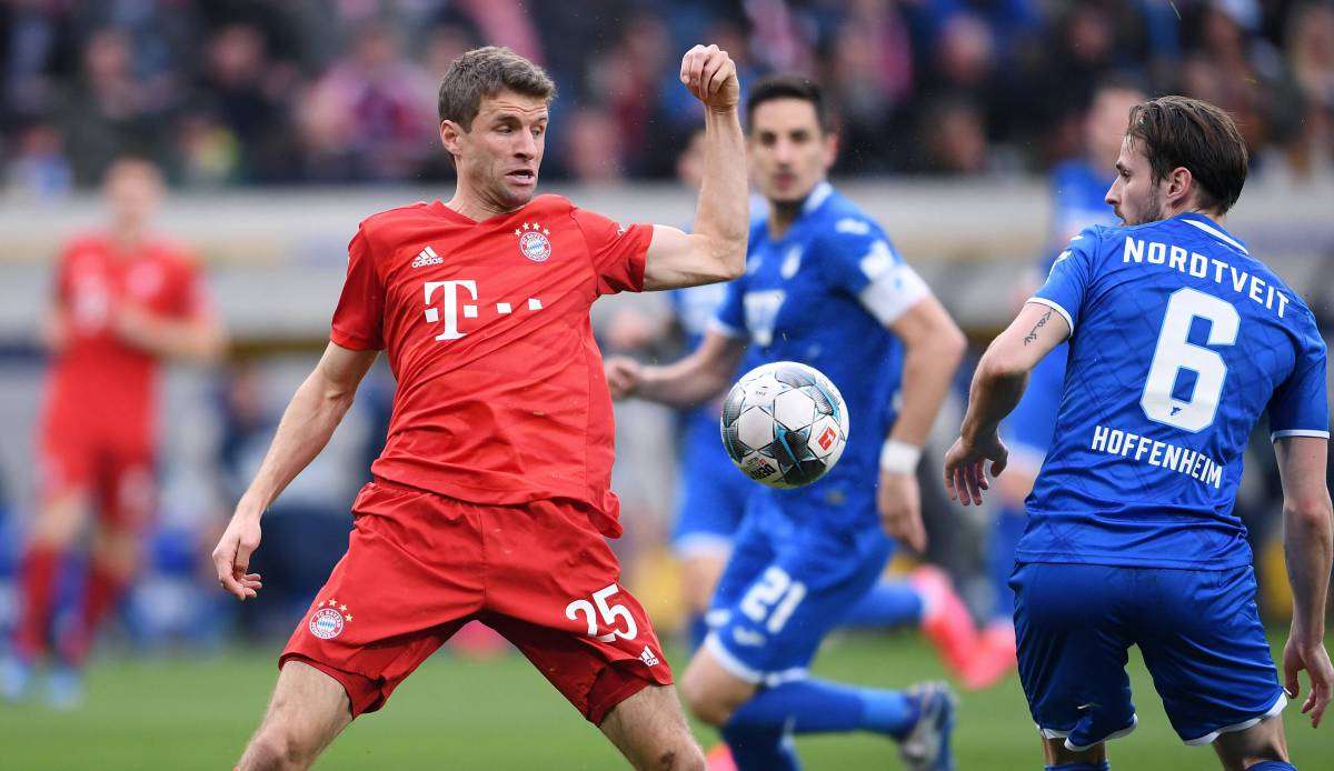 Der FC Bayern trifft heute auf Hoffenheim.