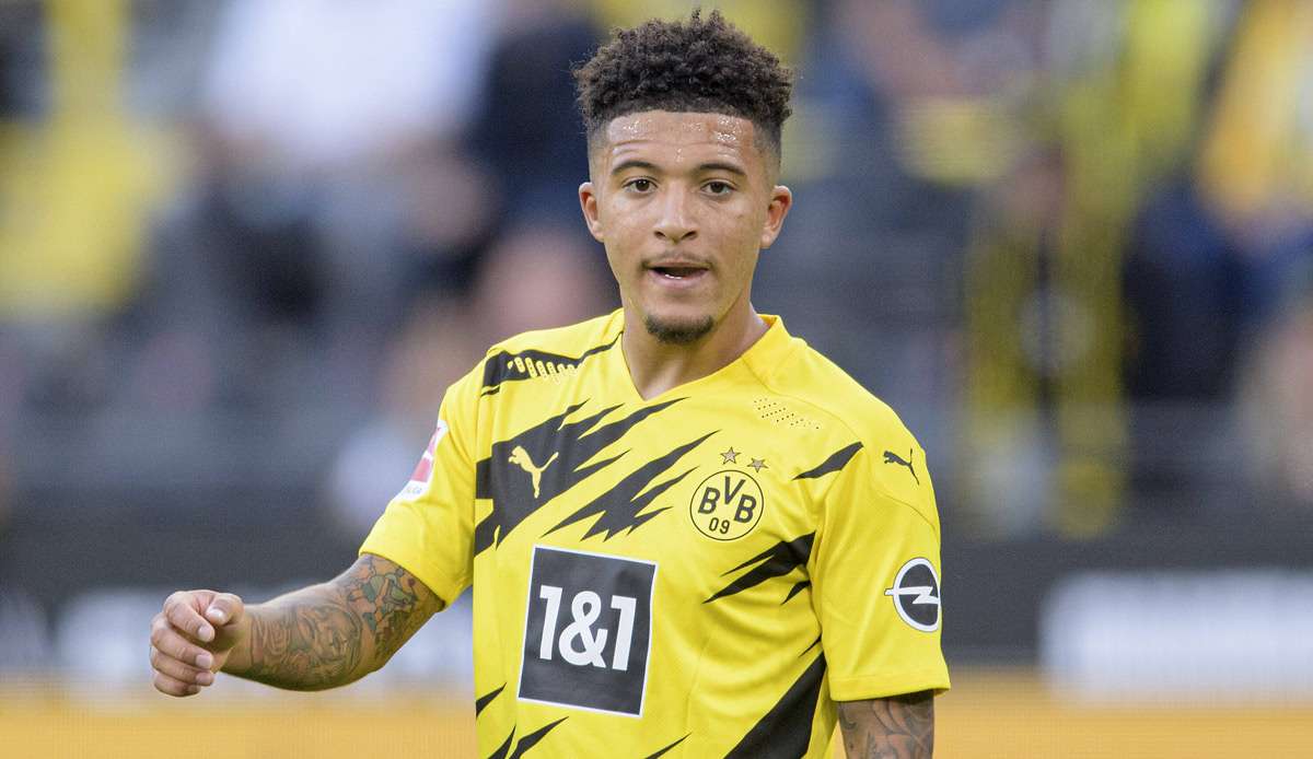 Jadon Sancho wird von Manchester United weiterhin umworben.