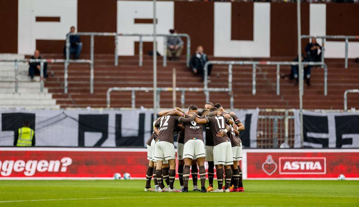 Unter anderem ist der FC St. Pauli heute im Einsatz.