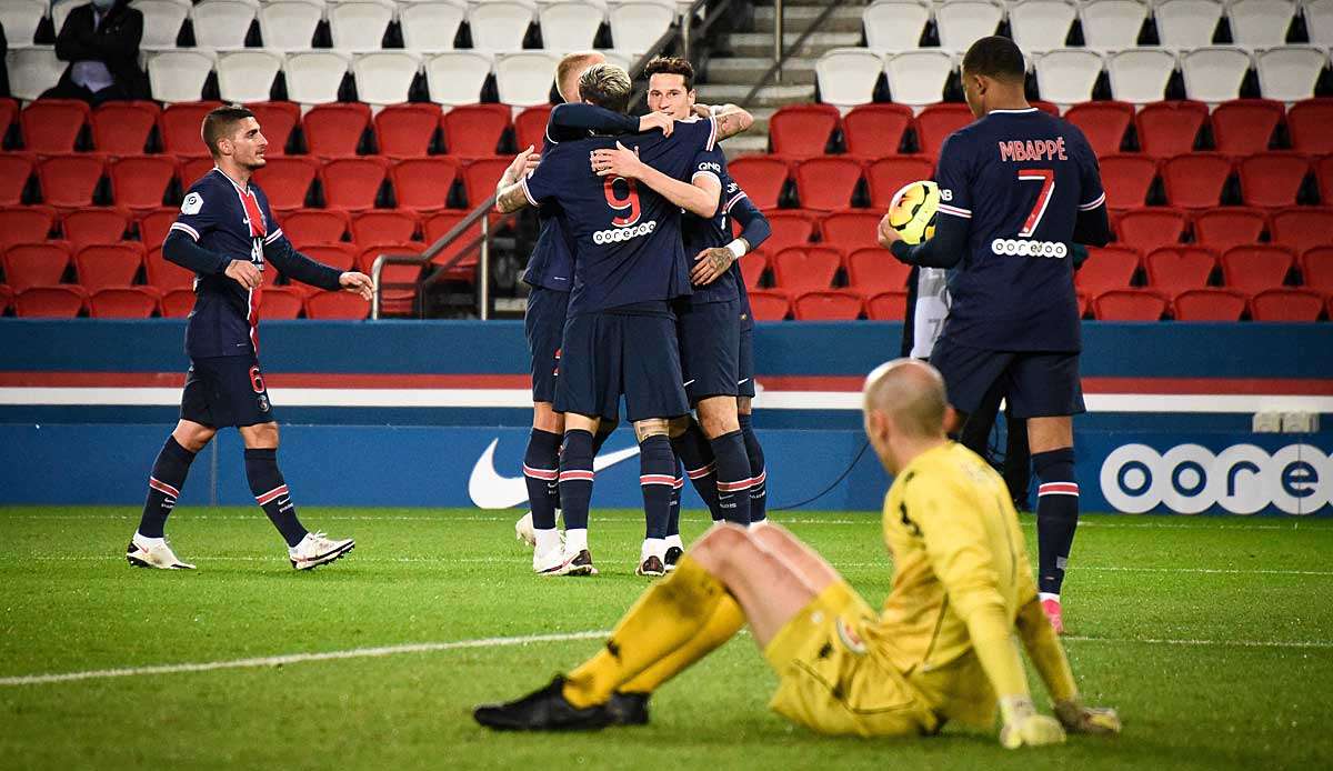 Erst fast weg und jetzt zum vierten Mal in der Startelf: Julian Draxler weiß bei PSG momentan zu überzeugen.