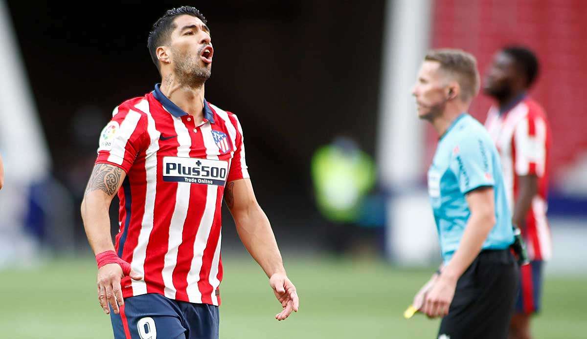 Kein Treffer im zweiten Spiel: Luis Suarez ging bei Atletico Madrid gegen Villarreal leer aus.