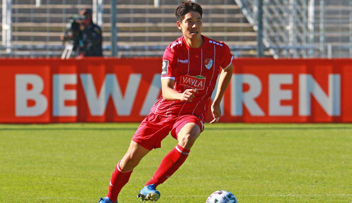 Yi-Young Park von Türkgücü München wurde offenbar rassistisch beleidigt.