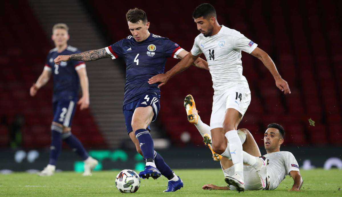 Schottland und Israel trafen zuletzt in der Nations League aufeinander.