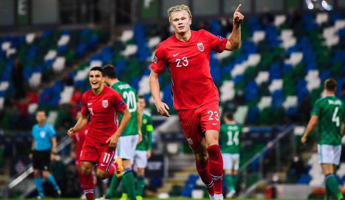 Erling Haaland will mit Norwegen ein Zeichen setzen.