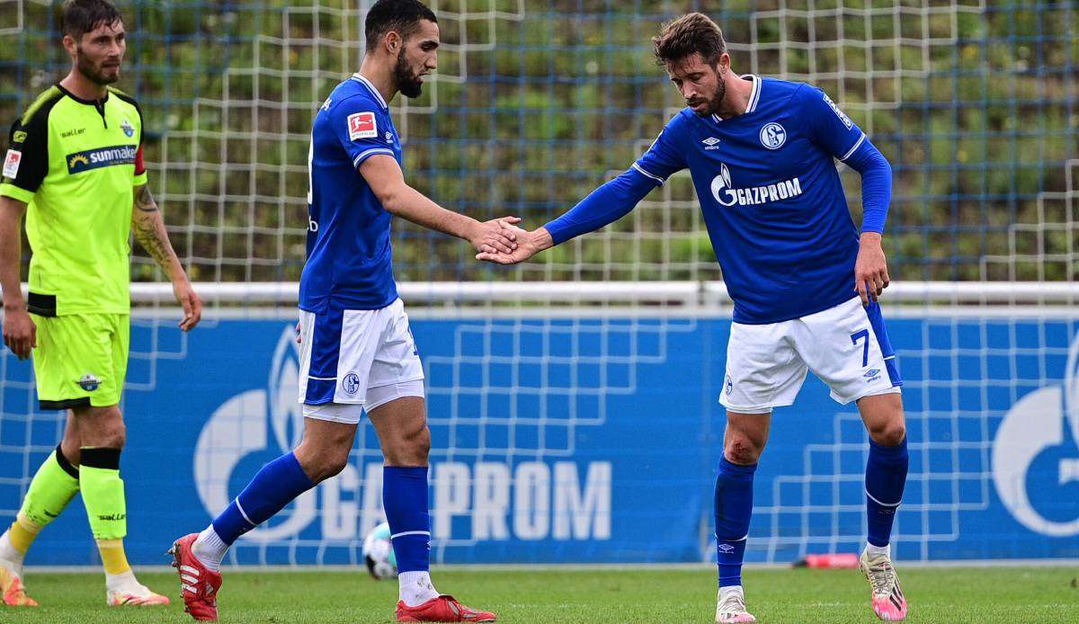 Mark Uth traf gegen den SC Paderborn dreimal.