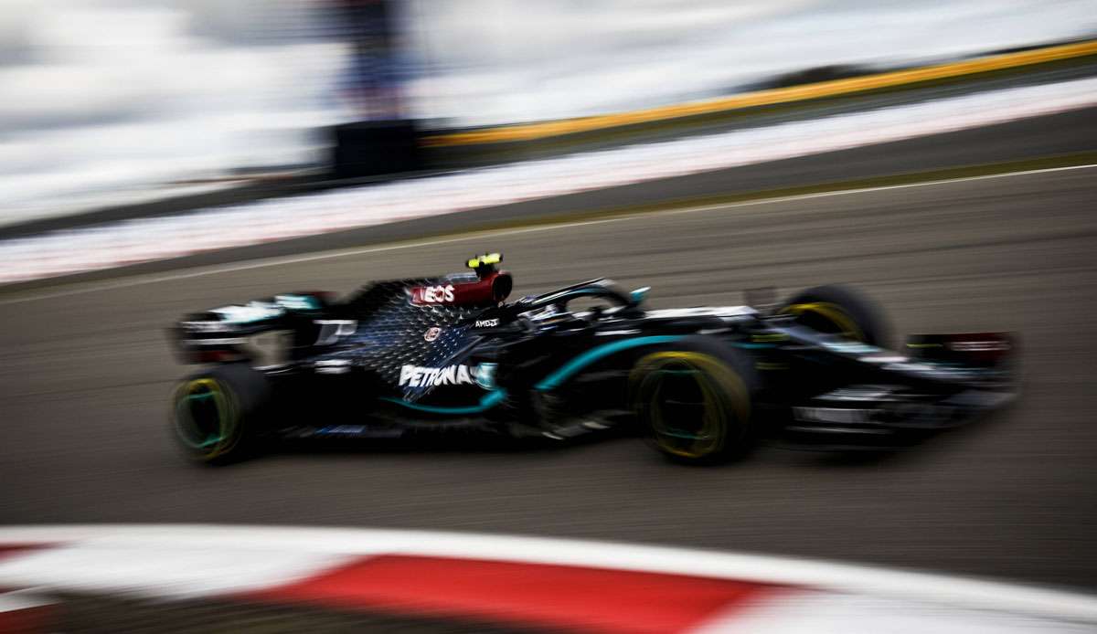 Valtteri Bottas war beim Eifel-GP im dritten Freien Training vorne.