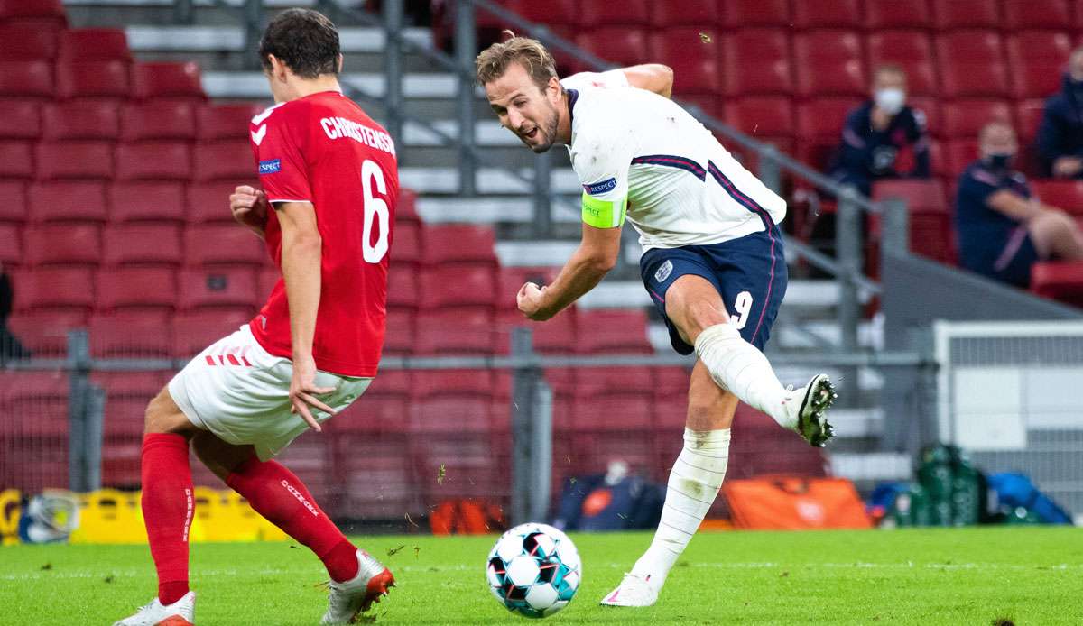 Das Hinspiel zwischen England und Dänemark endete torlos 0:0.