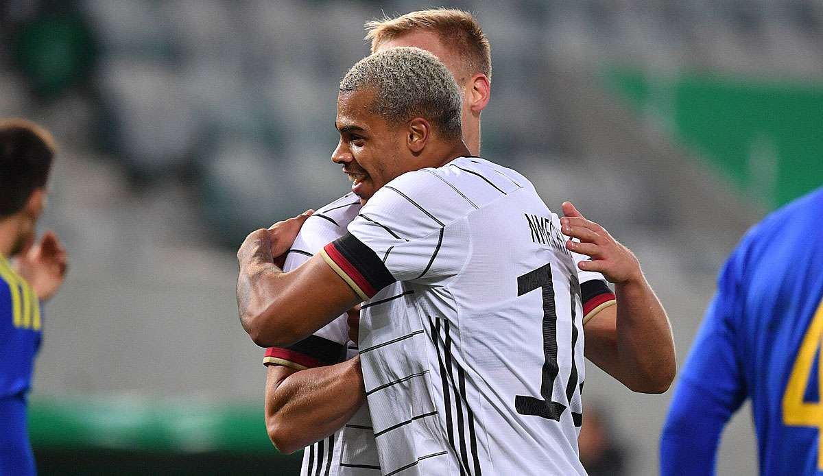 Lukas Nmecha erzielte das 1:0 für Deutschland.