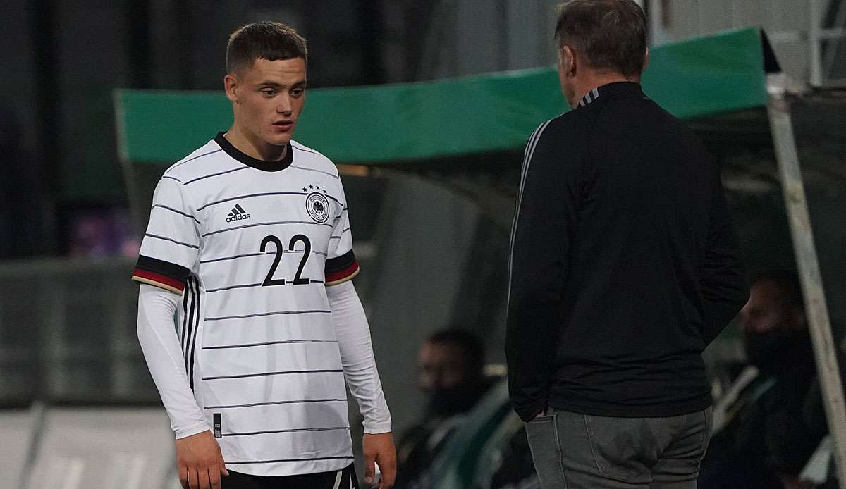 Florian Wirtz verletzte sich im Spiel gegen die  U21 von Bosnien und Herzegowina.