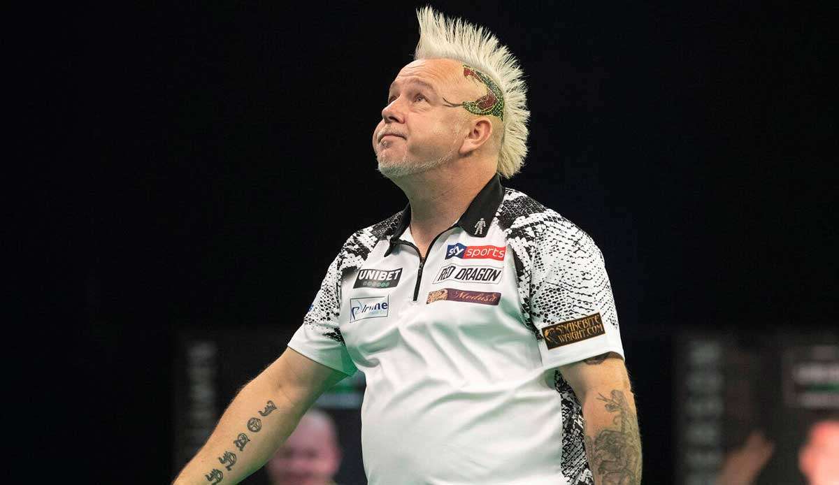 Peter Wright ist amtierender Darts-Weltmeister.