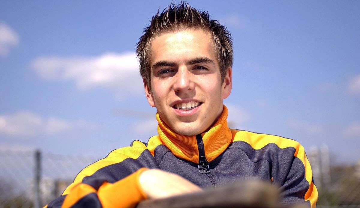 Philipp Lahm im Jahr 2003: Weil Arminia Bielefeld ihn nicht wollte, wechselte er zum VfB Stuttgart.
