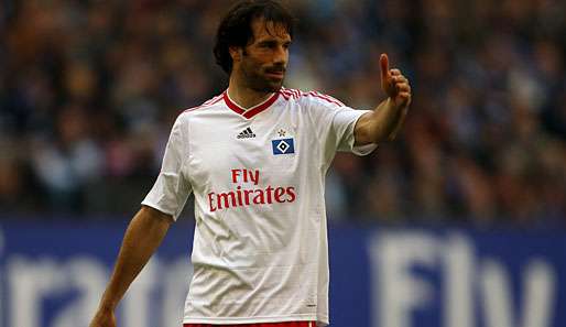 Ruud van Nistelrooy spielt erst seit Beginn der Rückrunde für den HSV