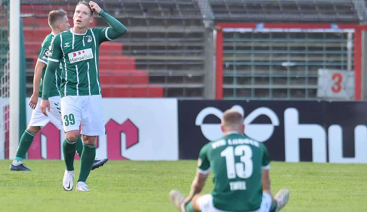 Der VfB Lübeck will den letzten Tabellenplatz verlassen.