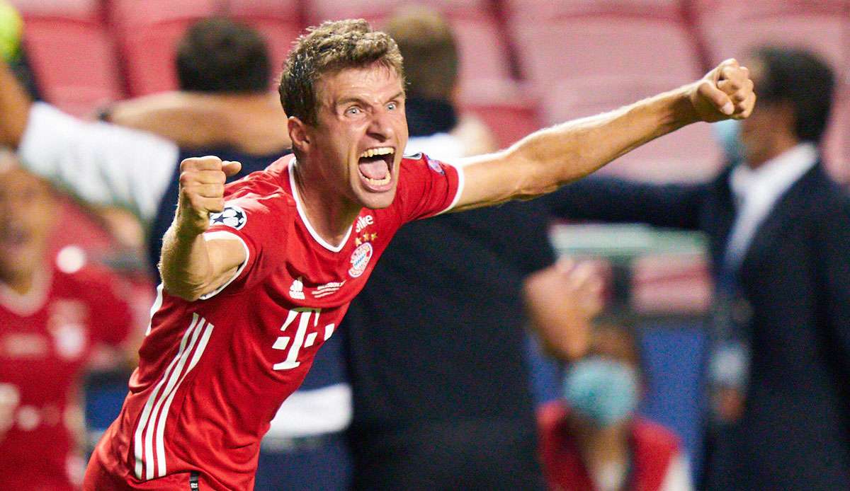 Thomas Müller gewann mit dem FC Bayern vergangene Saison den Titel in der Champions League.