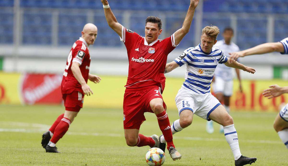 SpVgg Unterhaching empfängt am Mittwoch den MSV Duisburg.