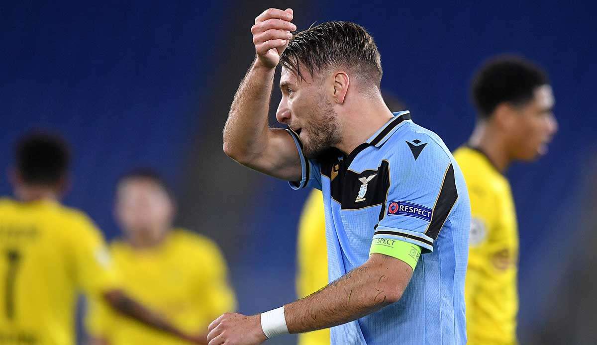 Traf gegen den Ex-Klub Borussia Dortmund und leitete somit das CHampions-League-Debakel des BVB ein: Ciro Immobile.