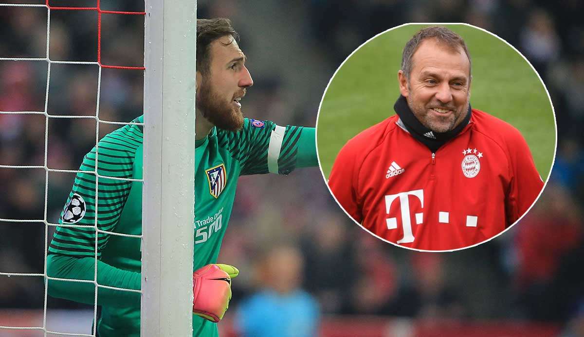 Der Triple-Trainer als Unbekannter: Atletico-Keeper Jan Oblak kannte Bayern-Trainer Flick nicht.