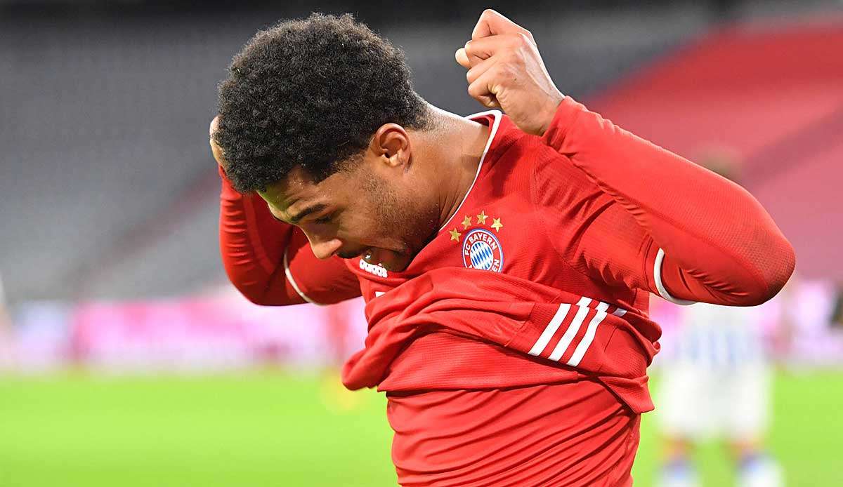 Wurde positiv auf das Corona-Virus getestet: Serge Gnabry vom FC Bayern München.