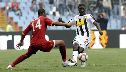 Im Hinspiel gewann AS Rom mit 2:0 gegen Udinese Calcio