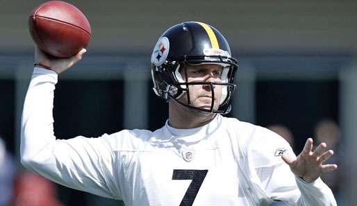 Ben Roethlisberger muss sechs NFL-Spiele lang zuschauen