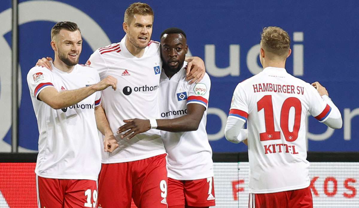 Der HSV steht nach vier Siegen aus vier Spielen an der Tabellenspitze der 2. Liga.