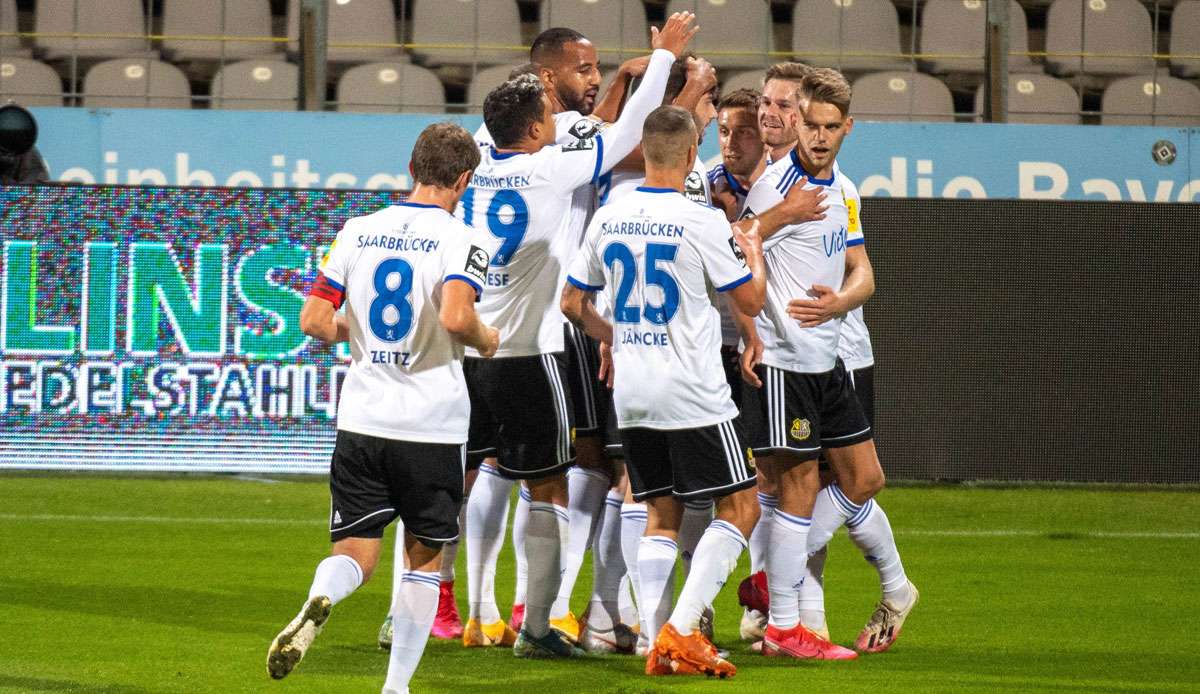 Der 1. FC Saarbrücken hatte bisher viel Grund zum Jubeln.
