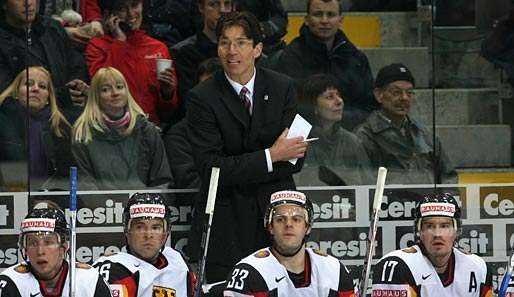 Uwe Krupp (o.) begann seine Trainerkarriere 2002 bei den Atlanta Thrashers