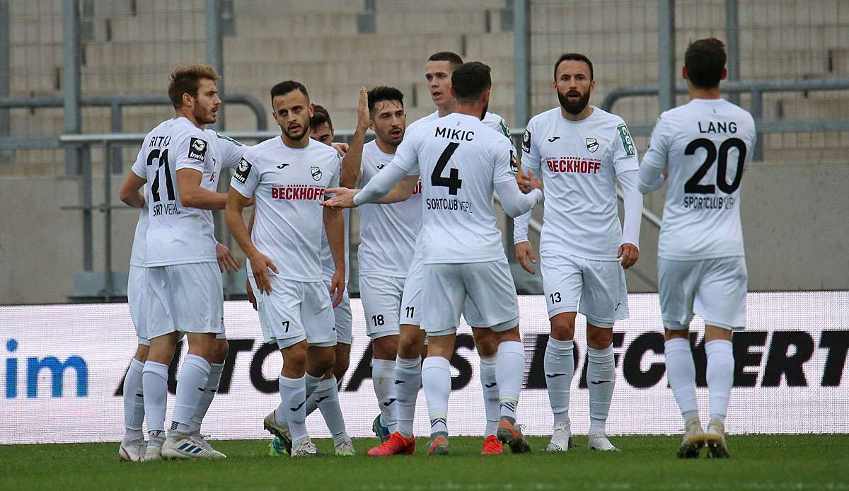 Aufsteiger Verl spielt bisher eine starke Saison in der 3. Liga.