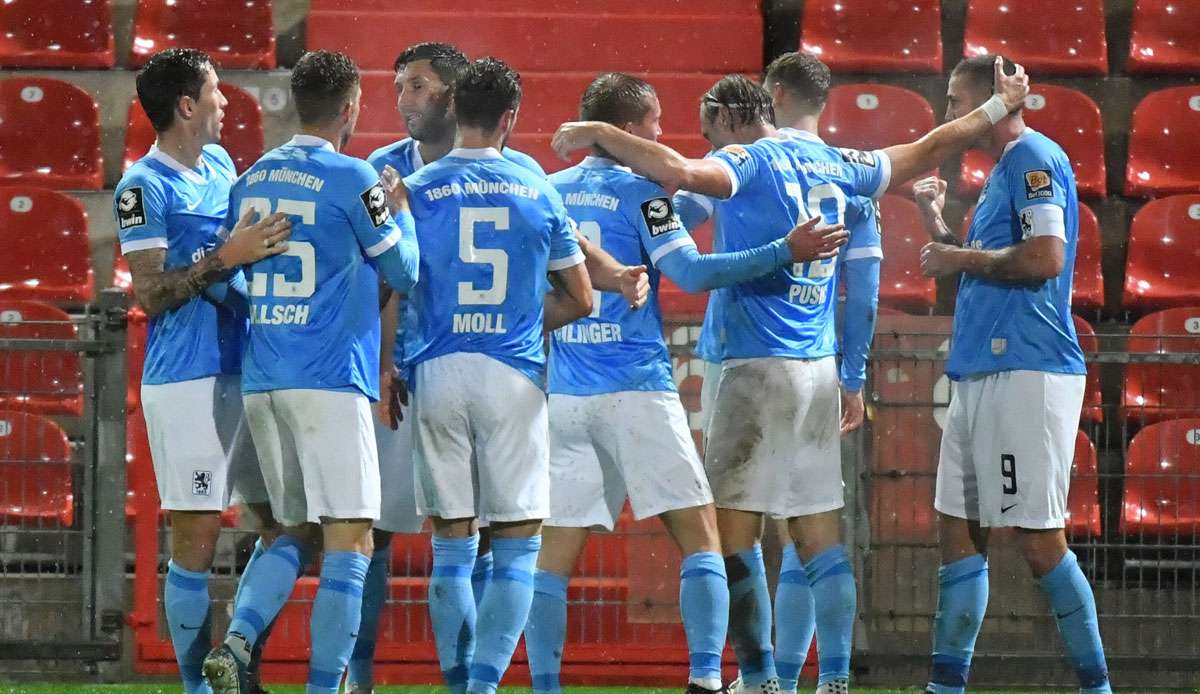 1860 München ist derzeit Tabellenführer der 3. Liga.