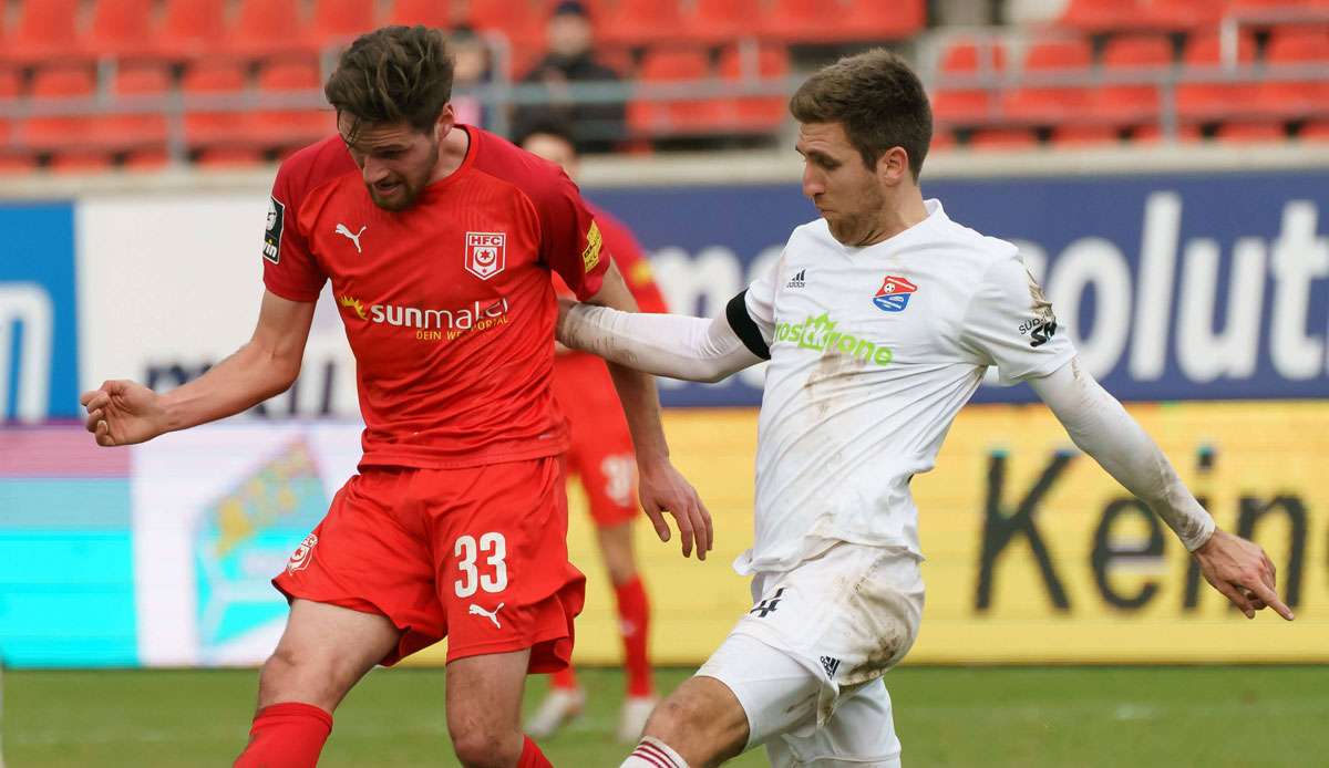 Die Partie zwischen dem Halleschen FC und Unterhaching wurde abgesagt.