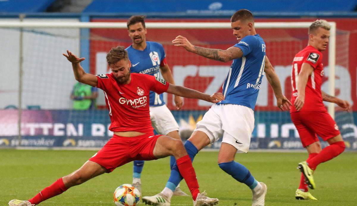 Der FC Hansa Rostock hat zwei der vier Drittligaduelle gegen den FCK gewonnen (ein Unentschieden, eine Niederlage).
