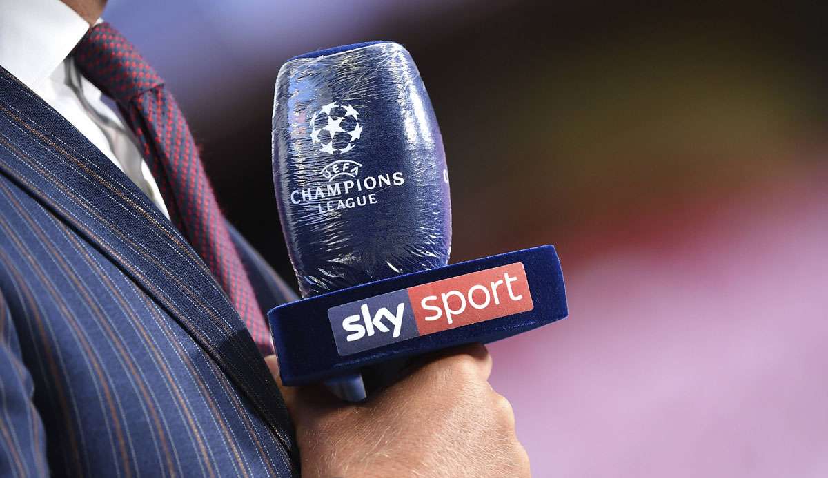 Sky und DAZN teilen sich die Rechte an der CL-Übertragung.