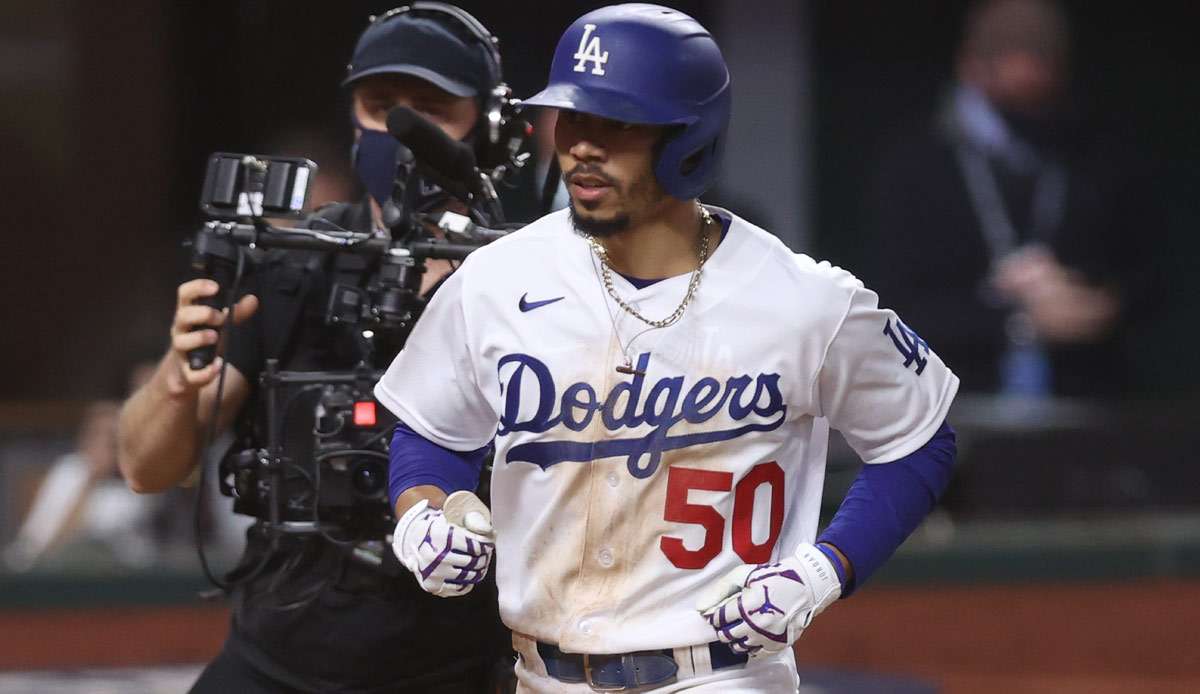 Mookie Betts gewann mit den Los Angeles Dodgers die World Series. Jetzt könnte er auch den MVP-Award gewinnen.