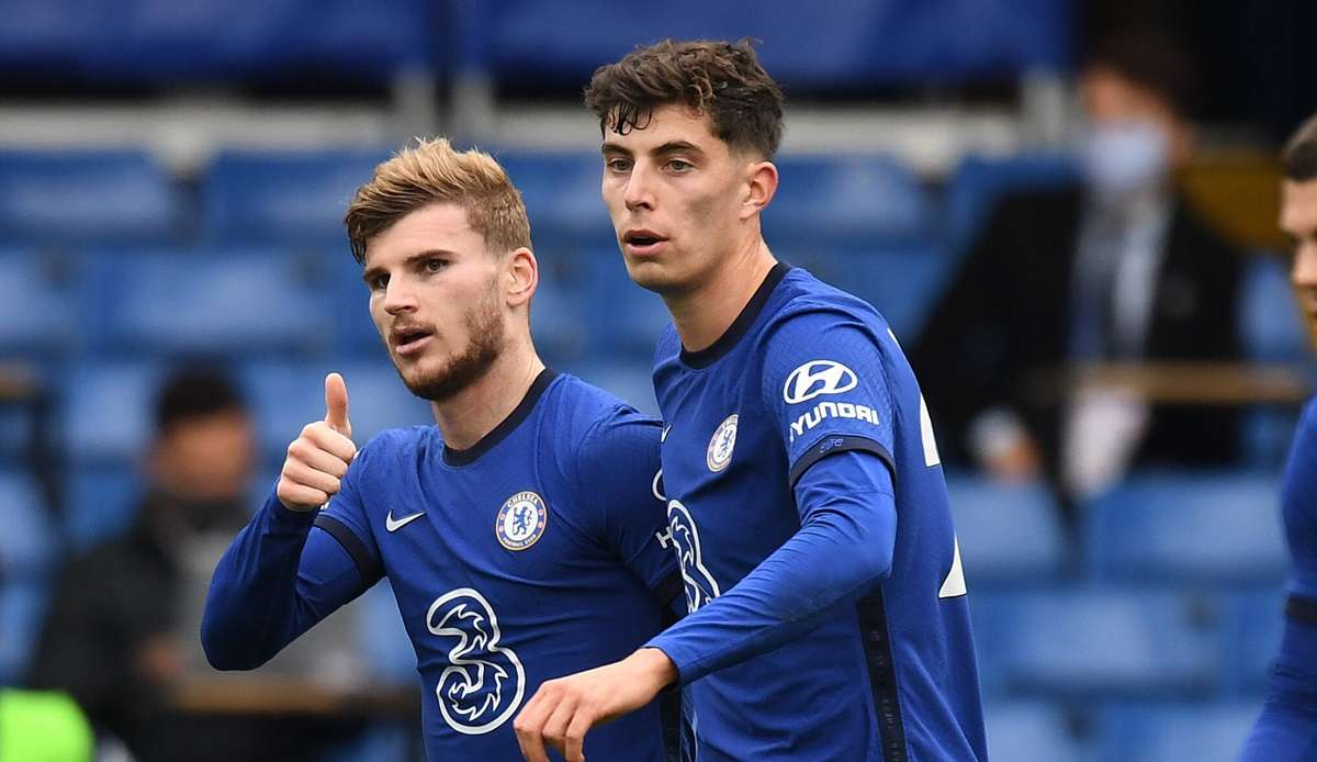 Werner und Havertz müssen in der Champions League heute gegen den FC Porto ran.