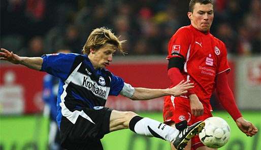 Die Arminia stieg 2009 als Tabellenletzter der Bundesliga ab