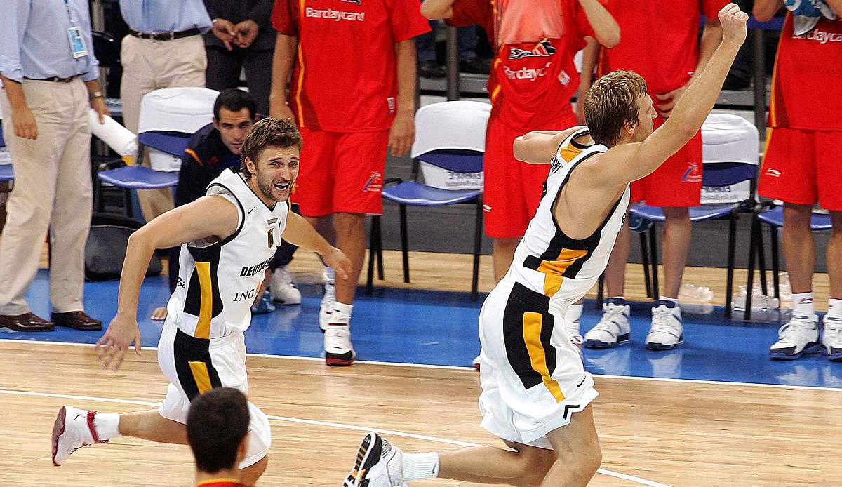 Marko Pesic gewann mit Dirk Nowitzki bei der EM 2005 die Silbermedaille.