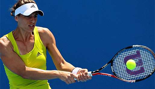 Andrea Petkovic belegt aktuell den Weltranglistenplatz 49