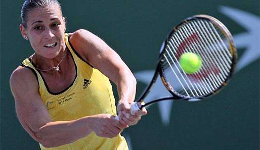 Flavia Pennetta belegt aktuell den zwölften Weltranglistenplatz