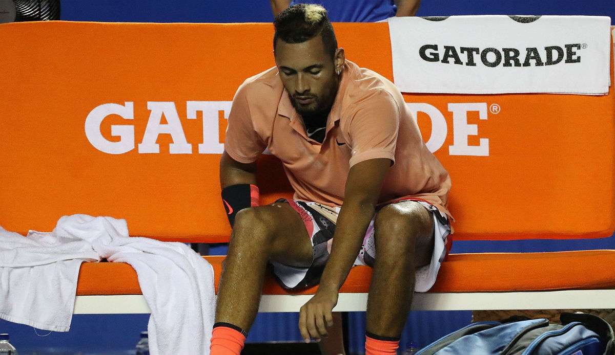 Nick Kyrgios hat über seine Depressionen gesprochen.