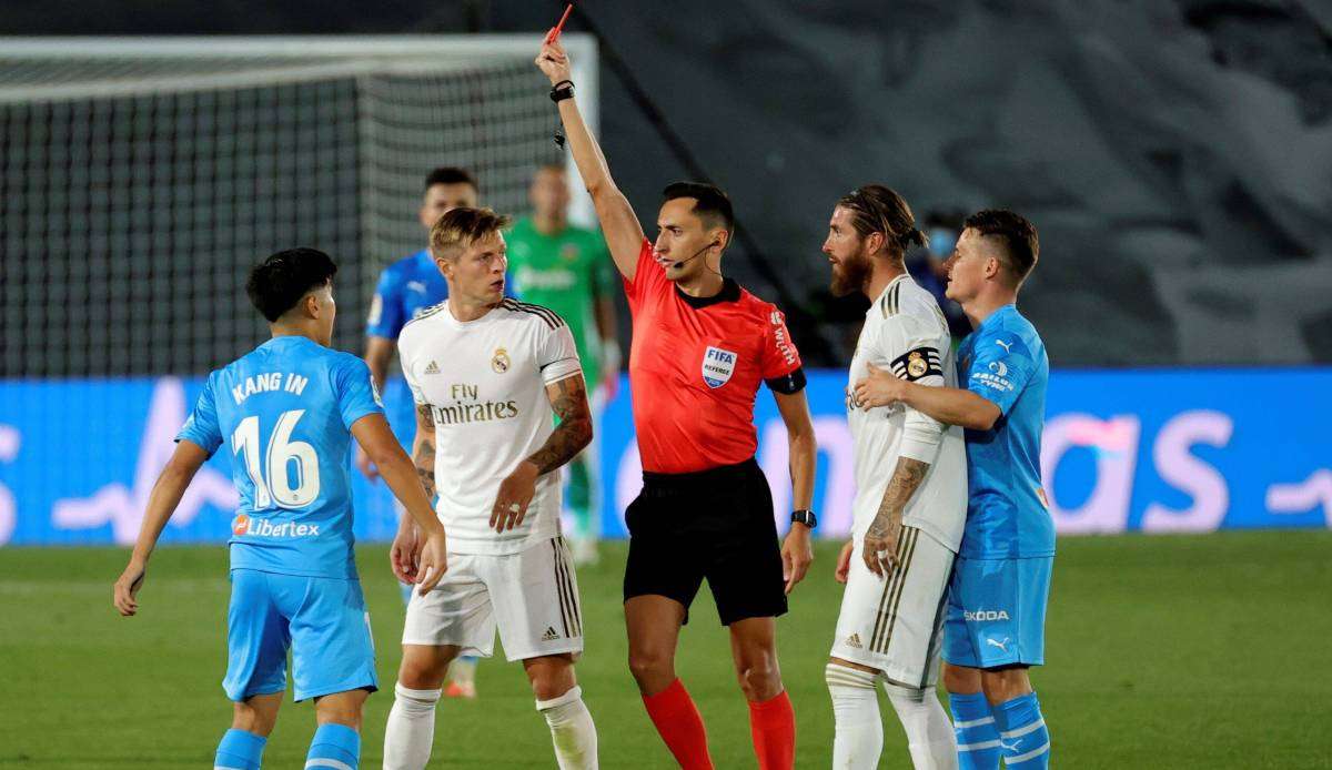 Beim jüngsten Duell zwischen dem FC Valencia und Real Madrid ging es heiß her.