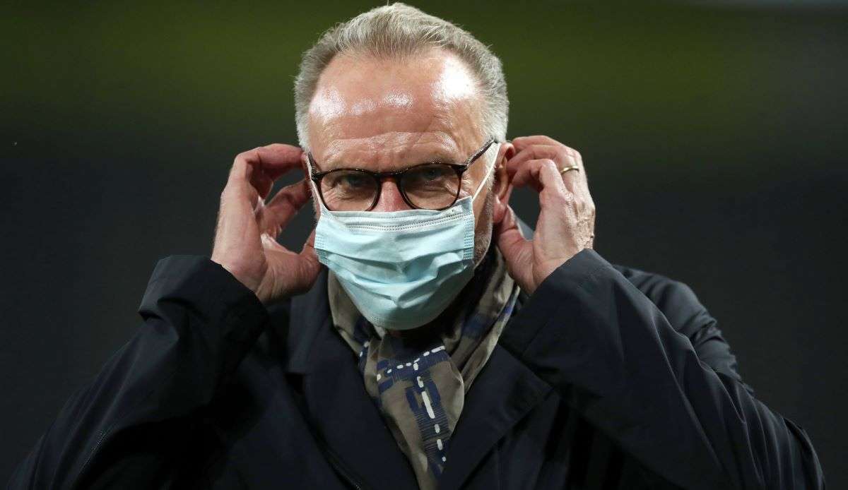 Karl-Heinz Rummenigge hat das Treffen von 14 Bundesligisten und dem HSV in Frankfurt organisiert.