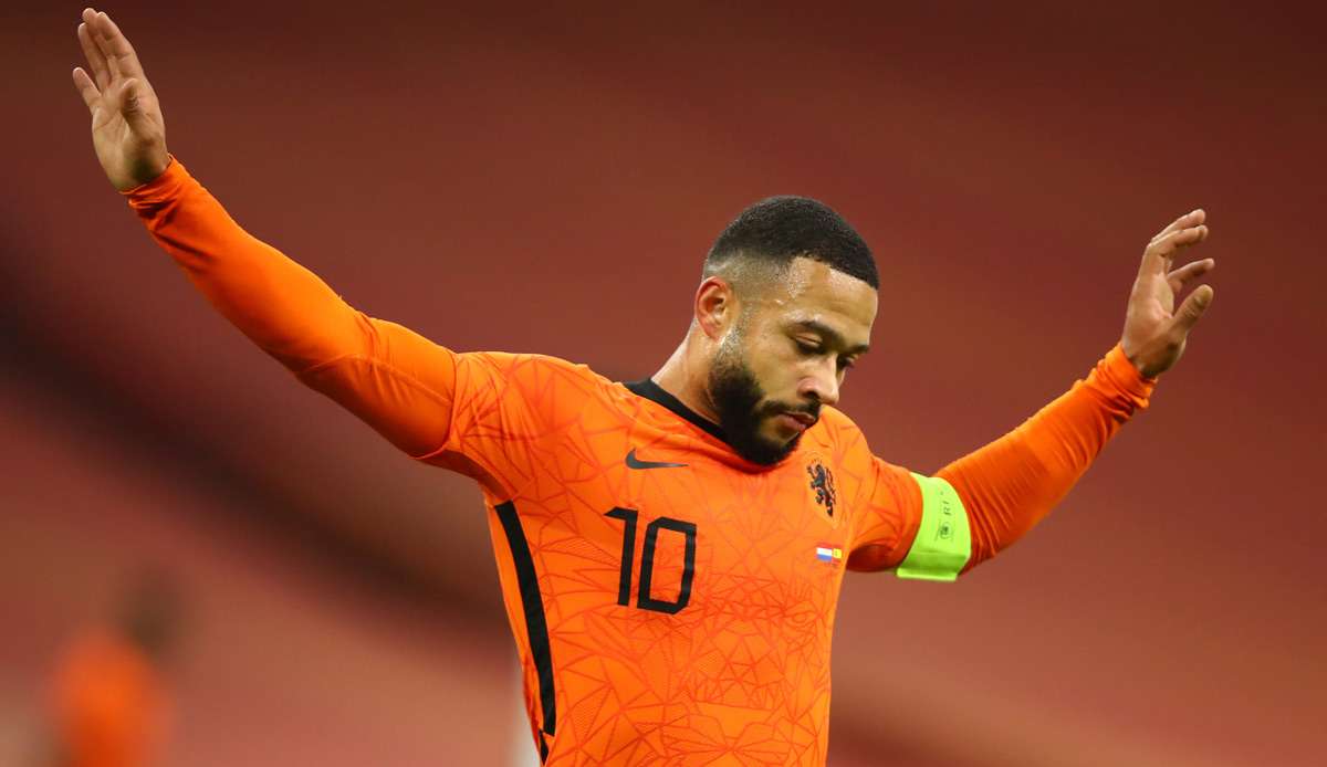 Memphis Depay und die Elftal warten schon seit vier Spielen auf einen Sieg.