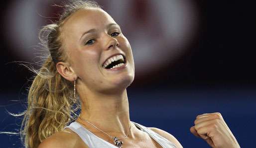 Caroline Wozniacki hat mit 19 Jahren bereits sieben Turniersiege eingefahren