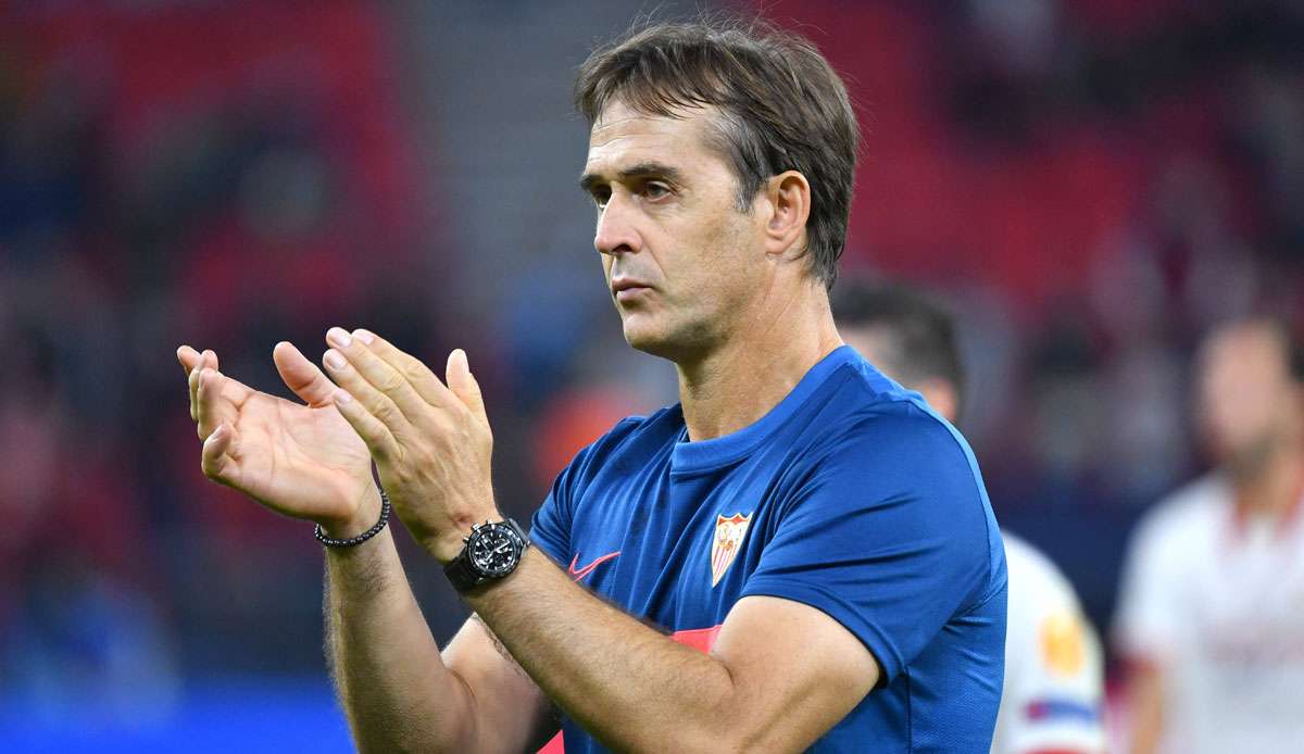 Julen Lopetegui ist froh über den Verbleib von Jules Kounde.