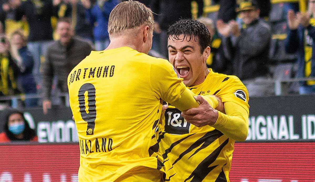 Sein Vertrag verlängerte sich automatisch an seinem 18. Geburtstag: Giovanni Reyna vom BVB.