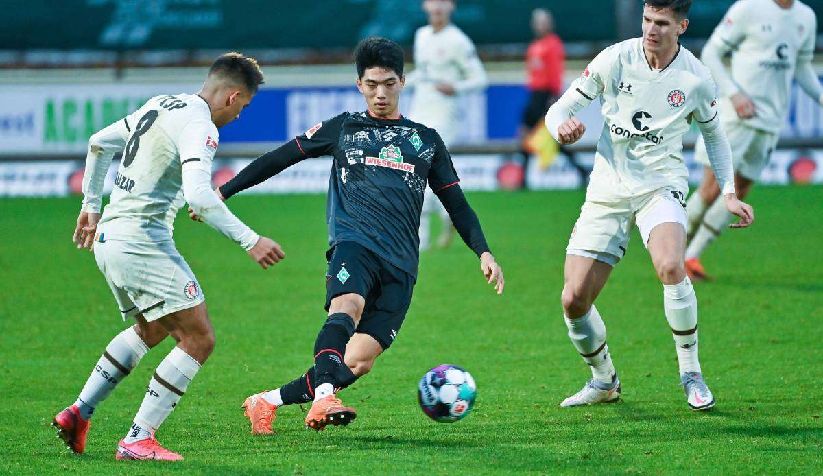 Werder Bremen verlor gegen St. Pauli mit 2:4.